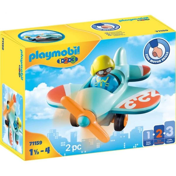 PLAYMOBIL 71159 - 1.2.3 - Flugzeug