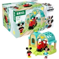 BRIO 32270 - Züge - Micky Maus Bahnhof Mit Aufnahmefunktion