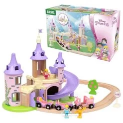 BRIO 33312 - World - Disney Princess Traumschloss Eisenbahn-Set