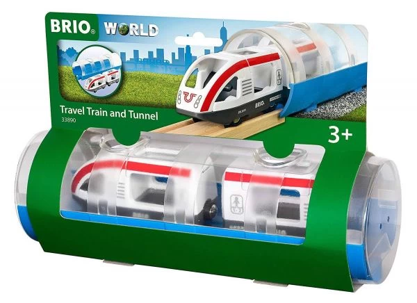 BRIO 338904 - Bahn - Tunnel Box Reisezug