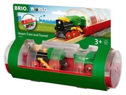 BRIO 338928 - Bahn - Tunnel Box Dampflockzug