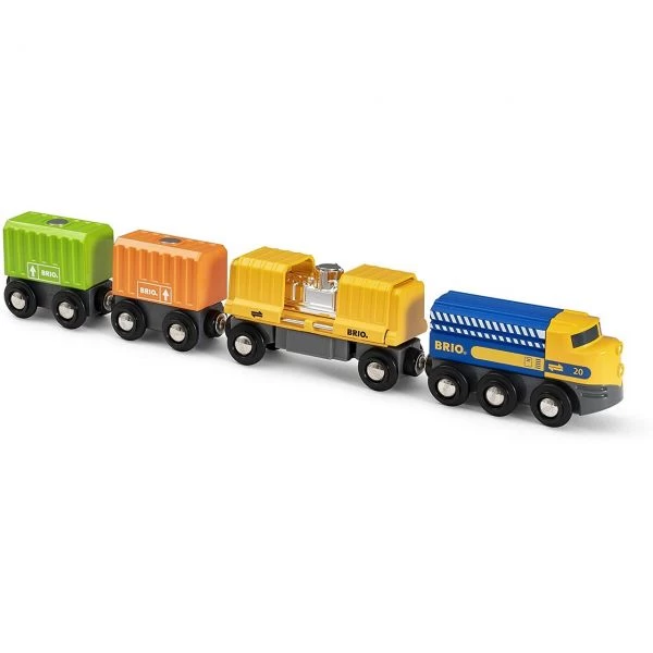 BRIO 33982 - Züge - Güterzug Mit Drei Waggons – Bild 2