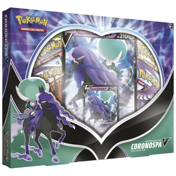 POKÉMON 45309 - Schaurige Herrschaft - August V Box Coronospa-V Kollektion RAPPENREITER