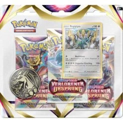 POKÉMON 45387 - Schwert & Schild Verlorener Ursprung - 3er Pack Blister, REGIGIGAS