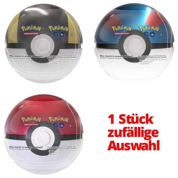 POKÉMON 45396 - GO - Pokéball, 1 Stk., Zufällige Auswahl