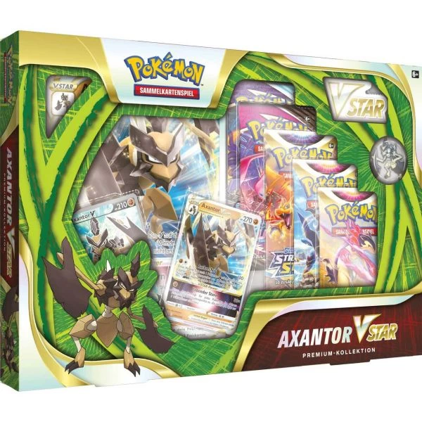 POKÉMON 45398 - Sammelkartenspiel - AXANTOR VSTAR Premium Kollektion