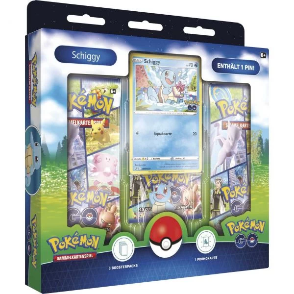 POKÉMON 45407 - GO - Pin Box, SCHIGGY