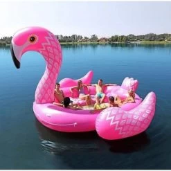 Otto Simon 7781123 - Badeinsel - Riesen Flamingo, 4,47m