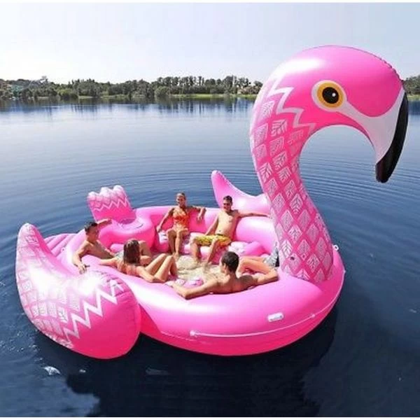 Otto Simon 7781123 - Badeinsel - Riesen Flamingo, 4,47m – Bild 3