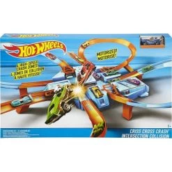 MATTEL DTN42 - Hot Wheels - Criss Cross Crash Trackset