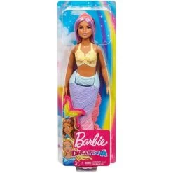 MATTEL FXT09 - Barbie Dreamtopia - Meerjungfrau, Lila Haare