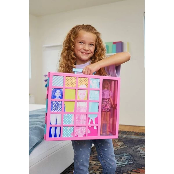 MATTEL GBK10 - Barbie - Traum Kleiderschrank Mit Puppe Spielset – Bild 3