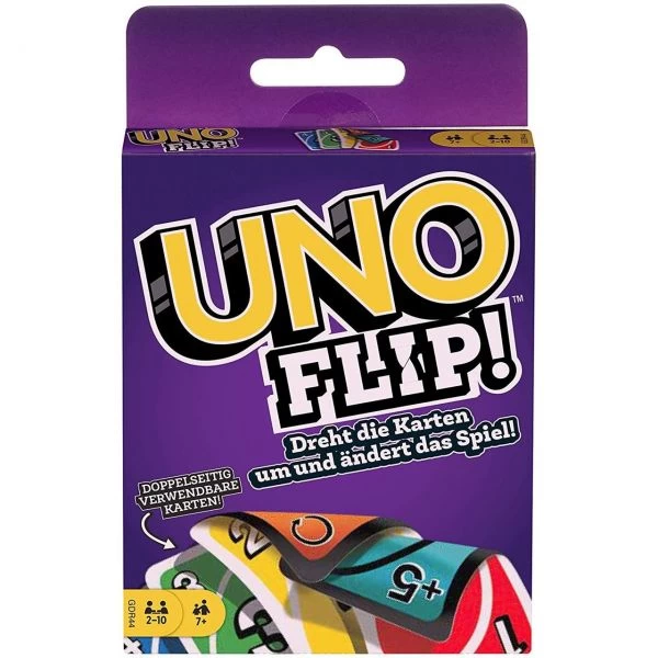 MATTEL GDR44 - Kartenspiel - UNO Flip!