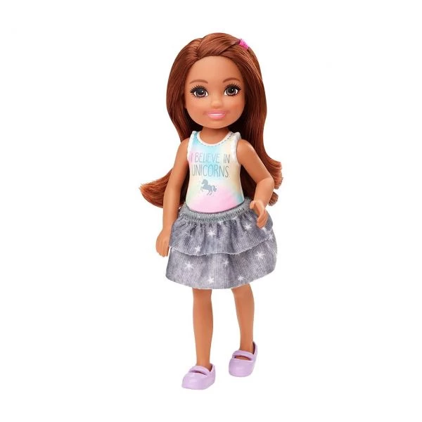 MATTEL GHV63 - Barbie - Chelsea Puppe Mit I Believe In Unicorns Shirt – Bild 2