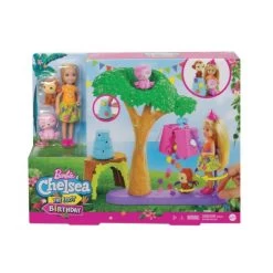 MATTEL GTM84 - Barbie - Dschungelabenteuer Chelsea Puppe The Lost Birthday Pinataspaß
