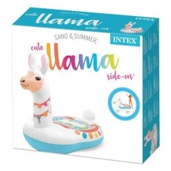 INTEX 57564NP - Schwimmtier - Ride-On Llama "Cute Lama", 135 X 94 X 112 Cm